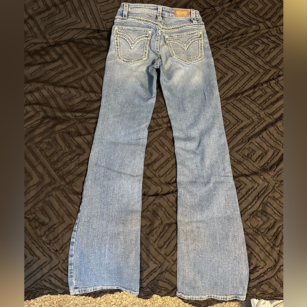 Shyanne bootcut blue jeans, size 27